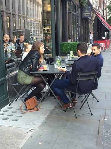 Autumn morning in Covent Garden, London