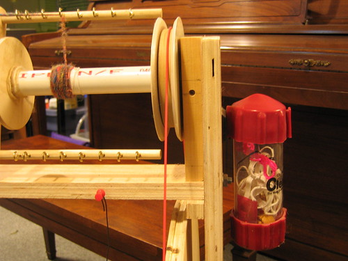 back of the spinning assembly