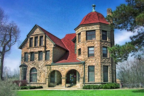 Oberlin Ohio ~ Baldwin College ~ 1887 ~ Historic Building