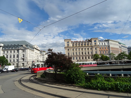 Wien, 1. Bezirk (the art of very historic listed palace buildings in the core of downtown Vienna), Schottengasse/Universitätsring (Palais Ephrussi)