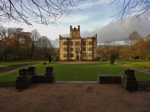 Gawthorpe Hall in Padiham, Lancashire, England - November 2017