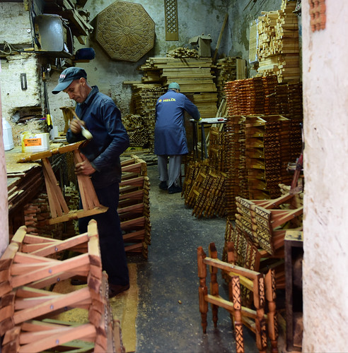 Woodworkers, Meknès, January 2019 D810 127