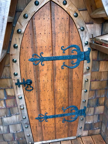 Gothic Treehouse Door