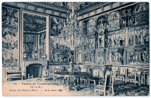 Fontainebleau (Seine-et-Marne) - Salon des Reines Mères