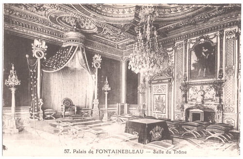 Fontainebleau (Seine-et-Marne) - Salle du Trône