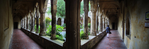 Photo opportunity in every corner at 13th century St. Francis cloister