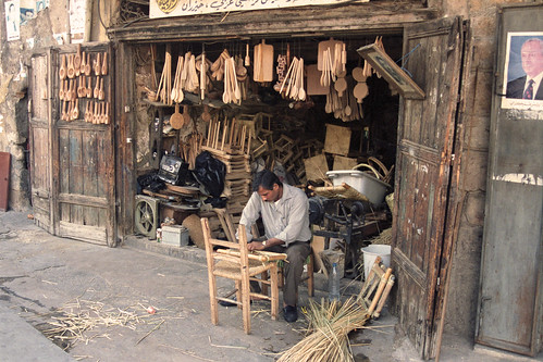 Craftsman at work, Tripoli, Lebanon