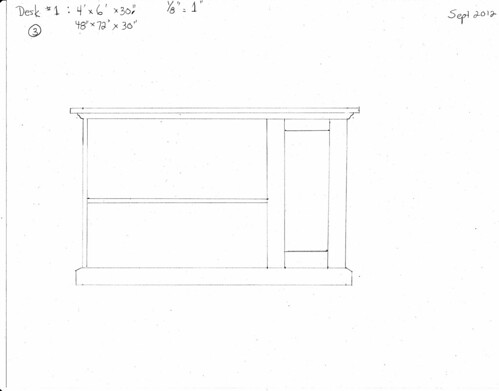 Craft desk plans