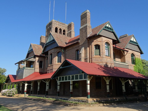 Best shot of Booloominbah erected 1888 in Armidale. Now the University of New England.