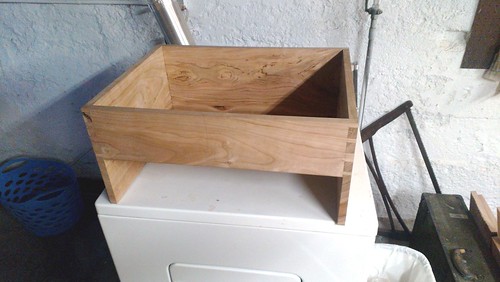 Dry fit carcase of the tool chest