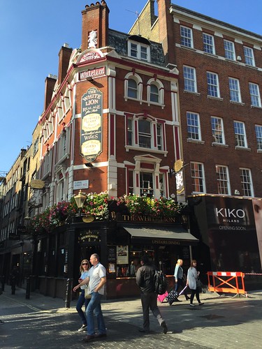 Autumn morning in Covent Garden, London