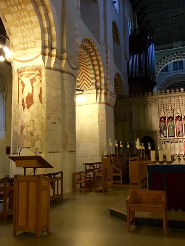 St Albans Cathedral Abbey, St Albans, Hertfordshire, England