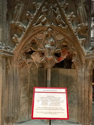 St Albans Cathedral Abbey, St Albans, Hertfordshire, England