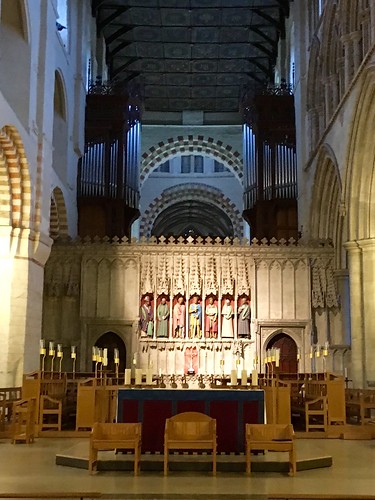 St Albans Cathedral Abbey, St Albans, Hertfordshire, England