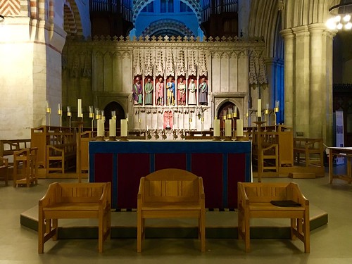 St Albans Cathedral Abbey, St Albans, Hertfordshire, England