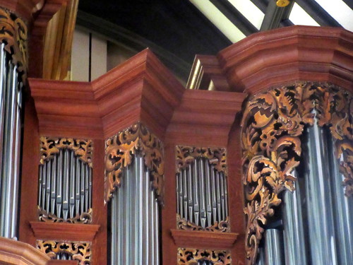 Detail of Baroque Organ in Chapel