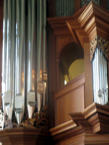 Detail of Baroque Organ in Chapel