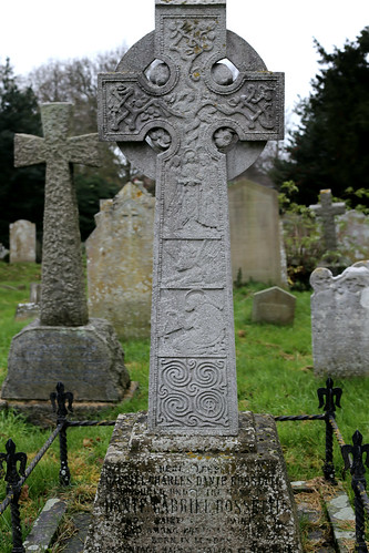 Dante Gabriel Rossetti, All Saints, Birchington-on-Sea, Kent