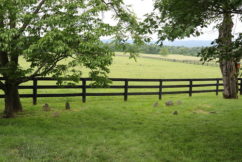 Slave Cemetery at Rock Hill Farm, circa 1820