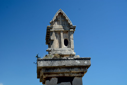 XANTHOS  Ancient City. KINIK/Turkey. Unesco  World Heritage List. Pillar tombs at Xanthos (