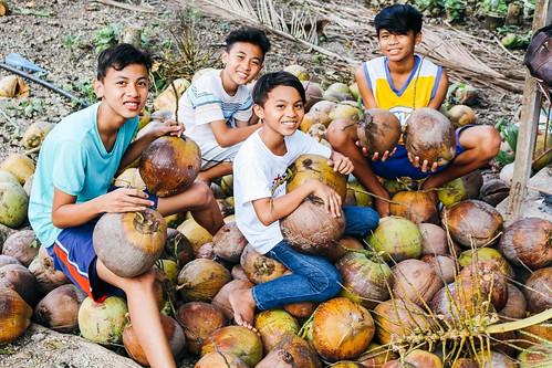 Cebu, Philippines farmland now harvesting nearly one ton of coconuts quarterly; after-school care program helping students stay successfully enrolled in school