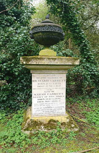 Richard Garrett, 1837 (cast iron and stone)