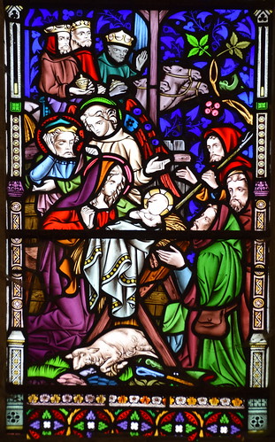 Adoration of the Shepherds (Lavers & Barraud, 1865)