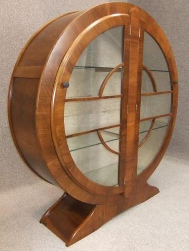 Circular China Cabinet