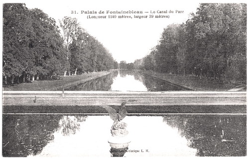 Fontainebleau (Seine-et-Marne) – Le Canal du Parc