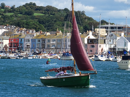 Little Green Cornish Shrimper 19 on the Teign