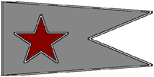 Allemann four-stack ocean liner - Red Star line flag and backstory for ship