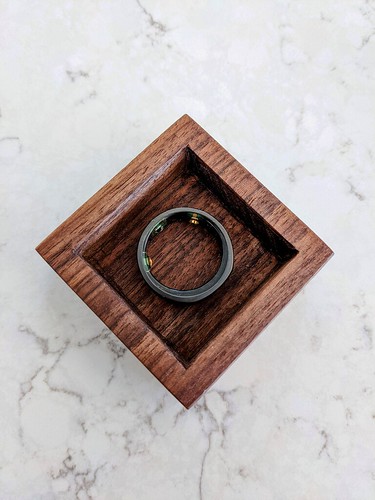 Walnut ring tray