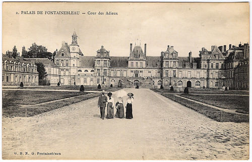 Palais de Fontainebleau (Seine-et-Marne) - Cour des Adieux