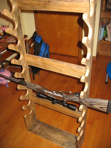 Finished Gun Rack