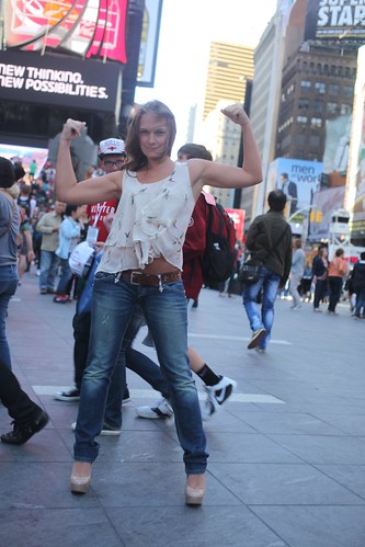 Strong Woman, Empoweredm beautiful, kind, artistic, times square, nyc, new york, imdb becca battoe , imdb sam botta livefearless, rick dees,,