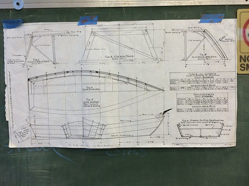 IMG_1971 - Port Hadlock WA - Northwest School of Wooden Boatbuilding - Jesse Long section - Beachcomber-15 - construction plan