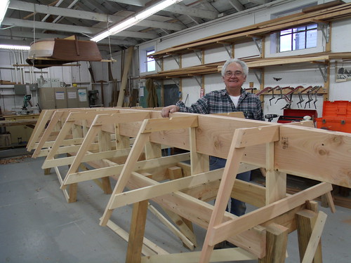 GEDC5250 - Port Hadlock WA - Northwest School of Wooden Boatbuilding - Traditional Small Craft - Carolina Skiff under construction