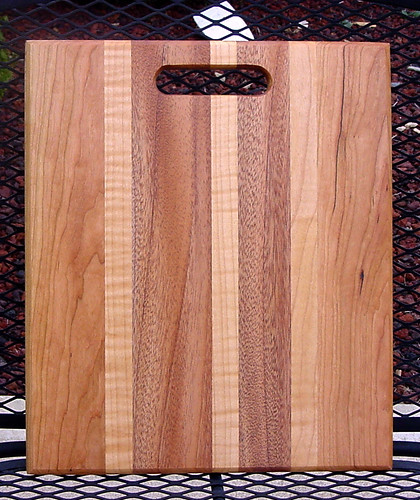 Cutting Board - Mahogany, Cherry, Maple