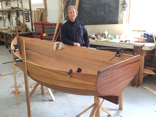 IMG_5374 - Port Hadlock WA - Northwest School of Wooden Boatbuilding - Traditional Small Craft -  9-foot Grandy Skiff - student Russell Bates