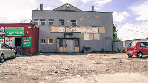 A WALK AROUND THE THOMANDGATE AREA OF LIMERICK CITY IN JUNE - LIMERICK PAINT SUPPLIES [ DERELICT BUILDING WAS THE WOODWORKER STORE]