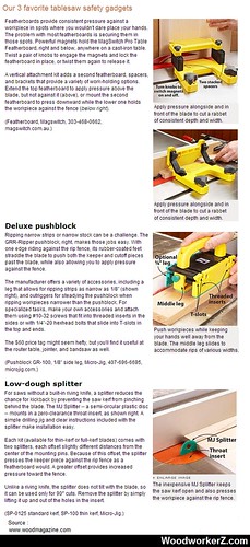 Our 3 favorite tablesaw safety gadgets