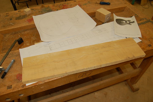 Building my own electric guitar 1