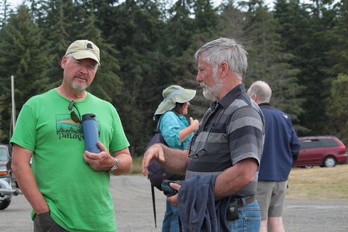 IMG_2636 – Nordland WA – Mystery Bay State Park – Red Lantern SCAMP Rally – John Welsford (R) and Dr – –