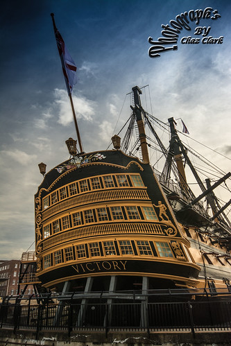 HMS Victory Rear View