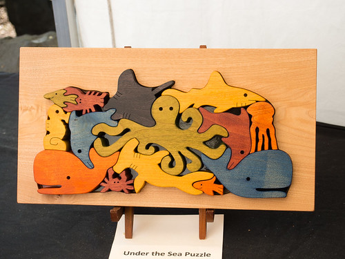 Animal puzzles by Mike Moretmore, Mortemore Woodworks