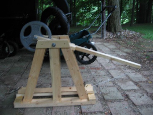 Trebuchet In Cocked Mode