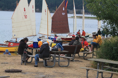 IMG_1423 - Nordland WA - Mystery Bay State Park - 2015 Red Lantern Rally - SCAMP owners and sailors having a gam