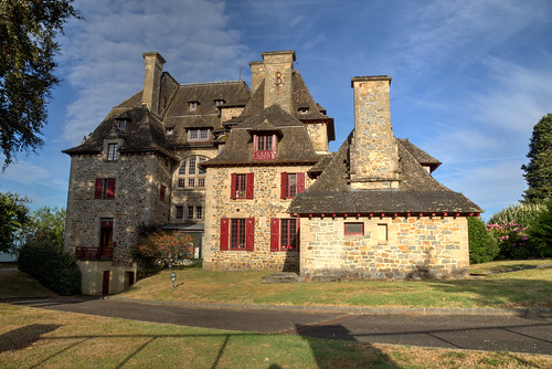 Château du Doux morning