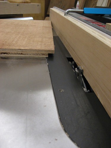 Rabbets for drawer parts