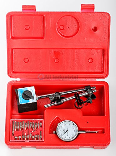 Dial Indicator Kit with Magnetic Base & 22 pc.Pointer for setting Table Saw blades, Shaper Cutters and other Woodworking Tooling - DiZiWoods Store